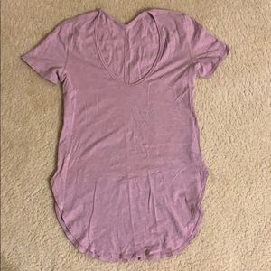 Lululemon scoop neck tee